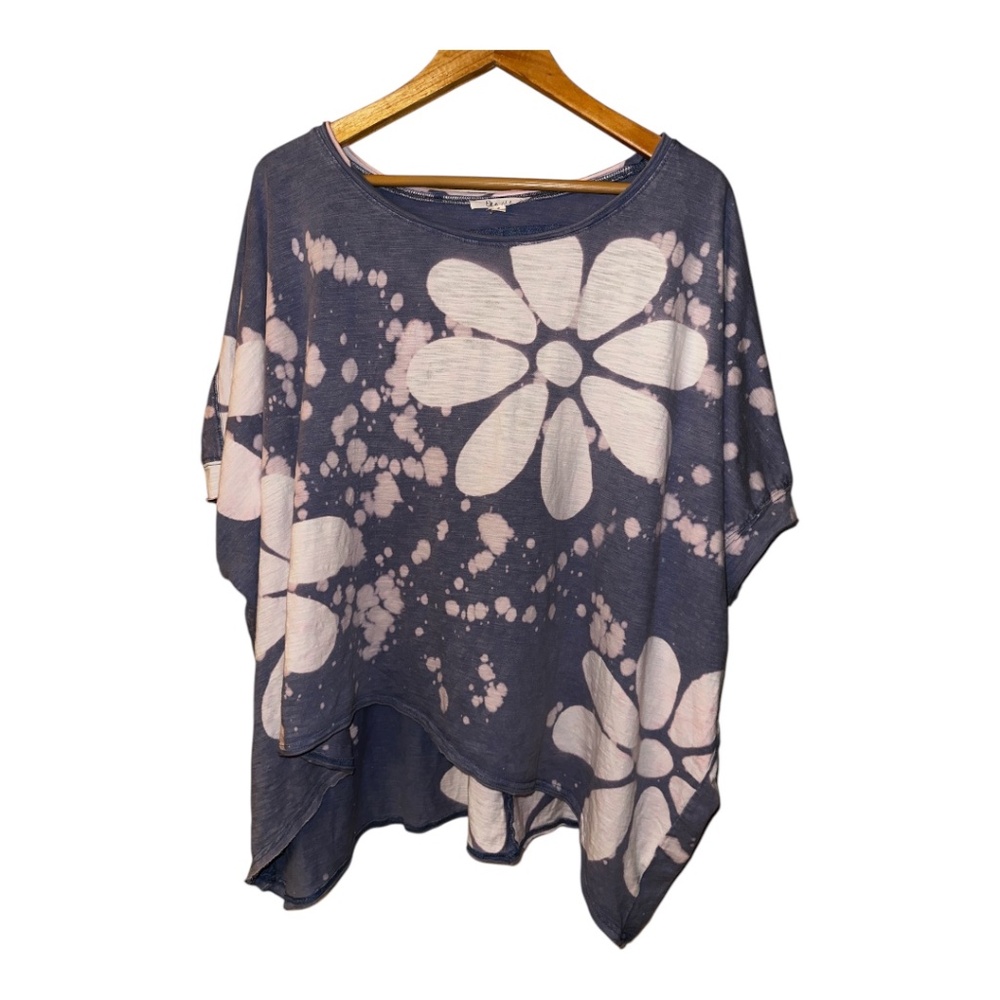 Oli & Hali Big Flower Tie Dye Tee Oversized